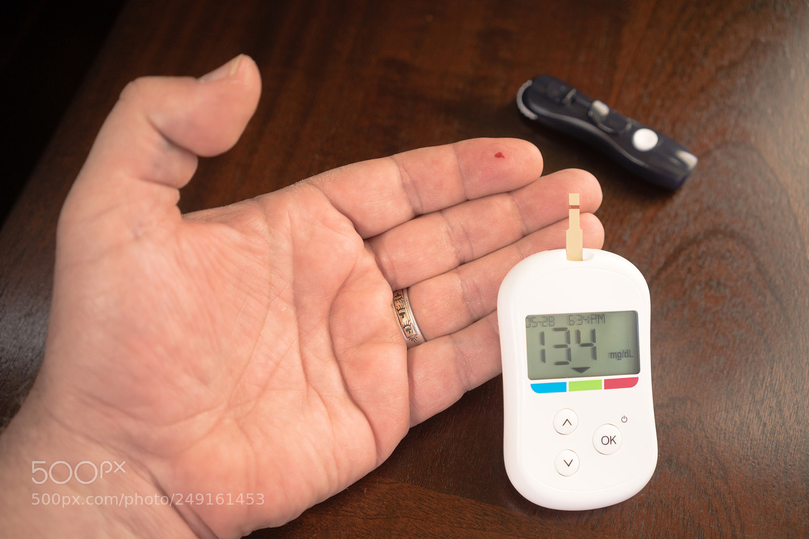 Sony a7 sample photo. Digital blood sugar glucose photography