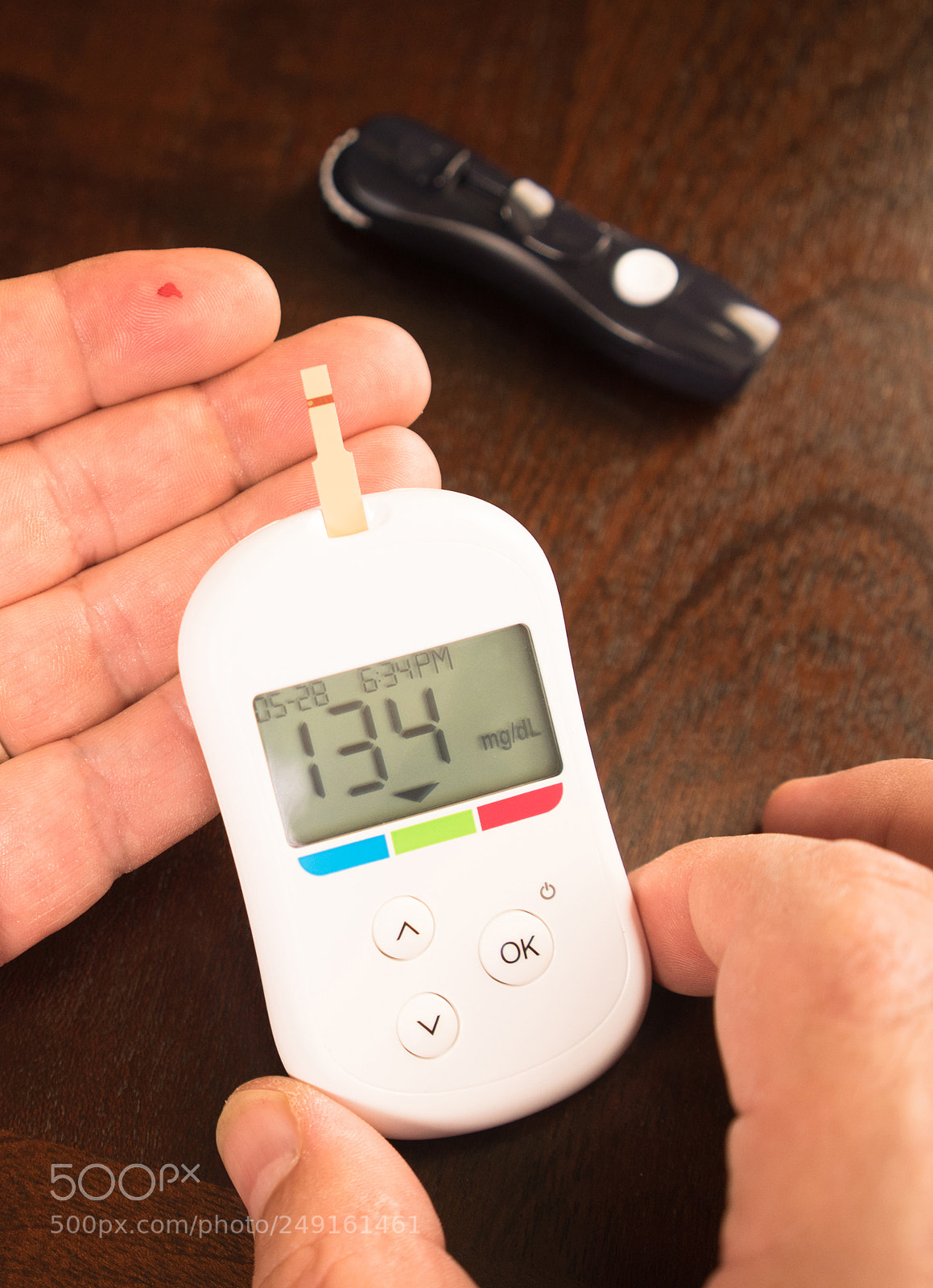 Sony a7 sample photo. Digital blood sugar glucose photography