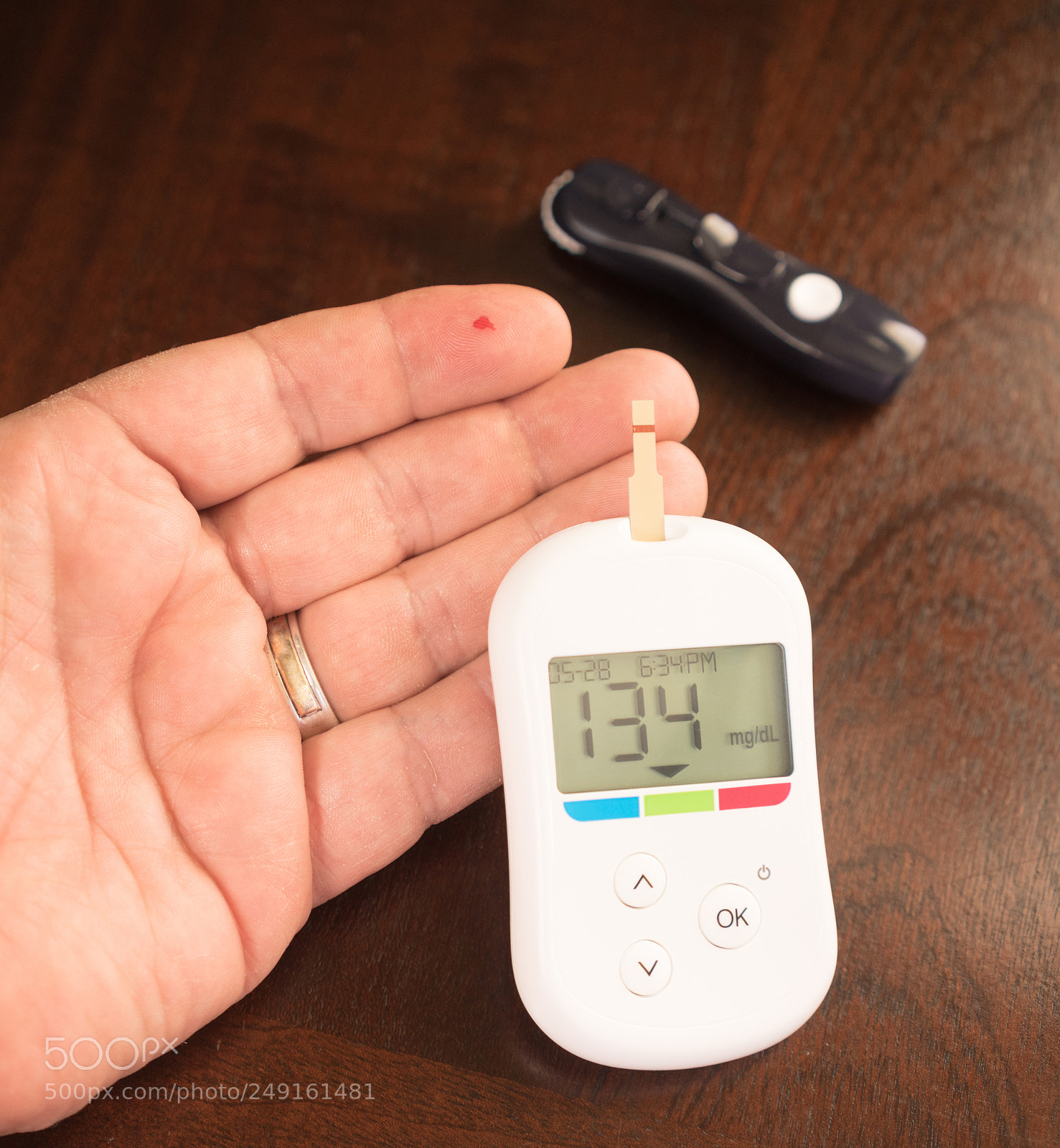 Sony a7 sample photo. Digital blood sugar glucose photography