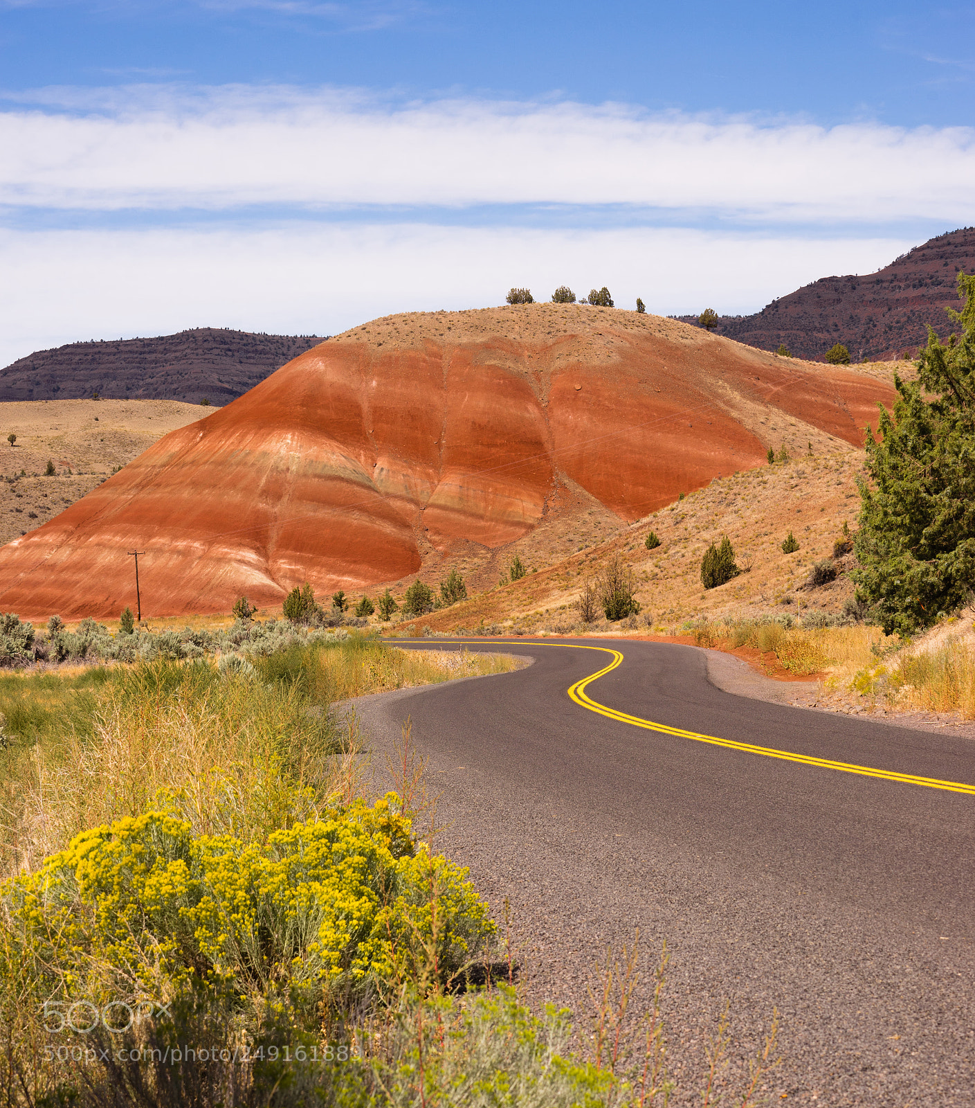 Sony a7 sample photo. Painted hills fossil beds photography