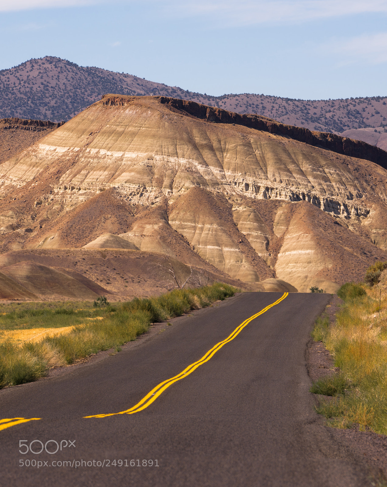 Sony a7 sample photo. Painted hills fossil beds photography