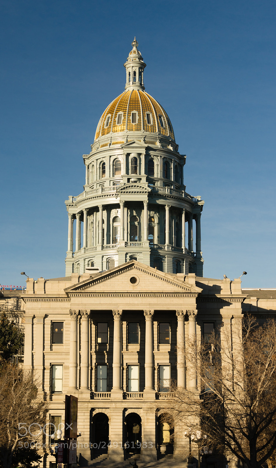 Sony a7 sample photo. Denver colorado capital building photography