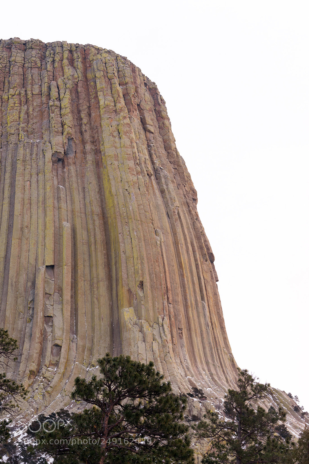 Sony a7 sample photo. Devils tower wyoming winter photography