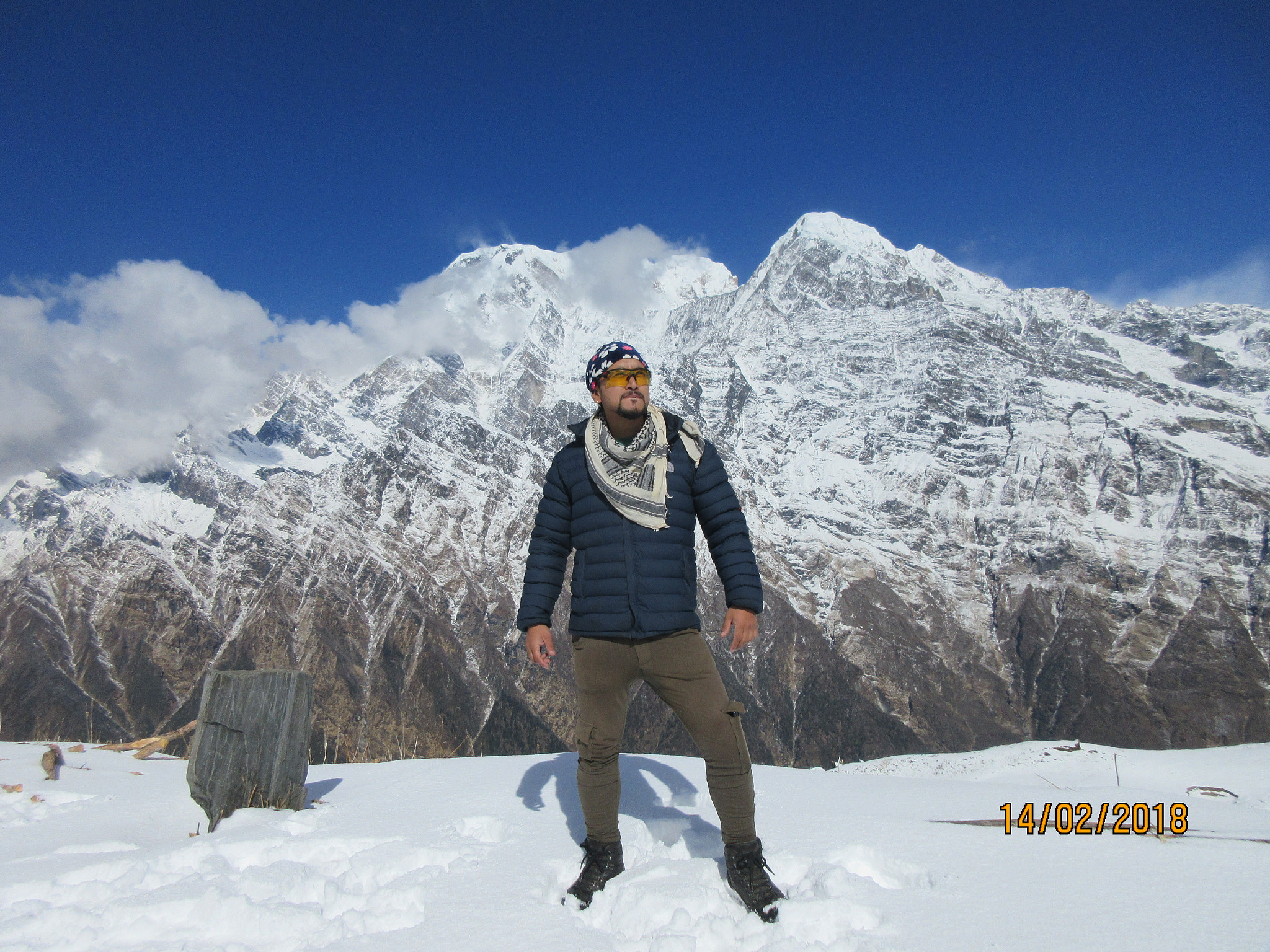 Canon PowerShot ELPH 360 HS (IXUS 285 HS / IXY 650) sample photo. Mardi himal trek  in nepal photography