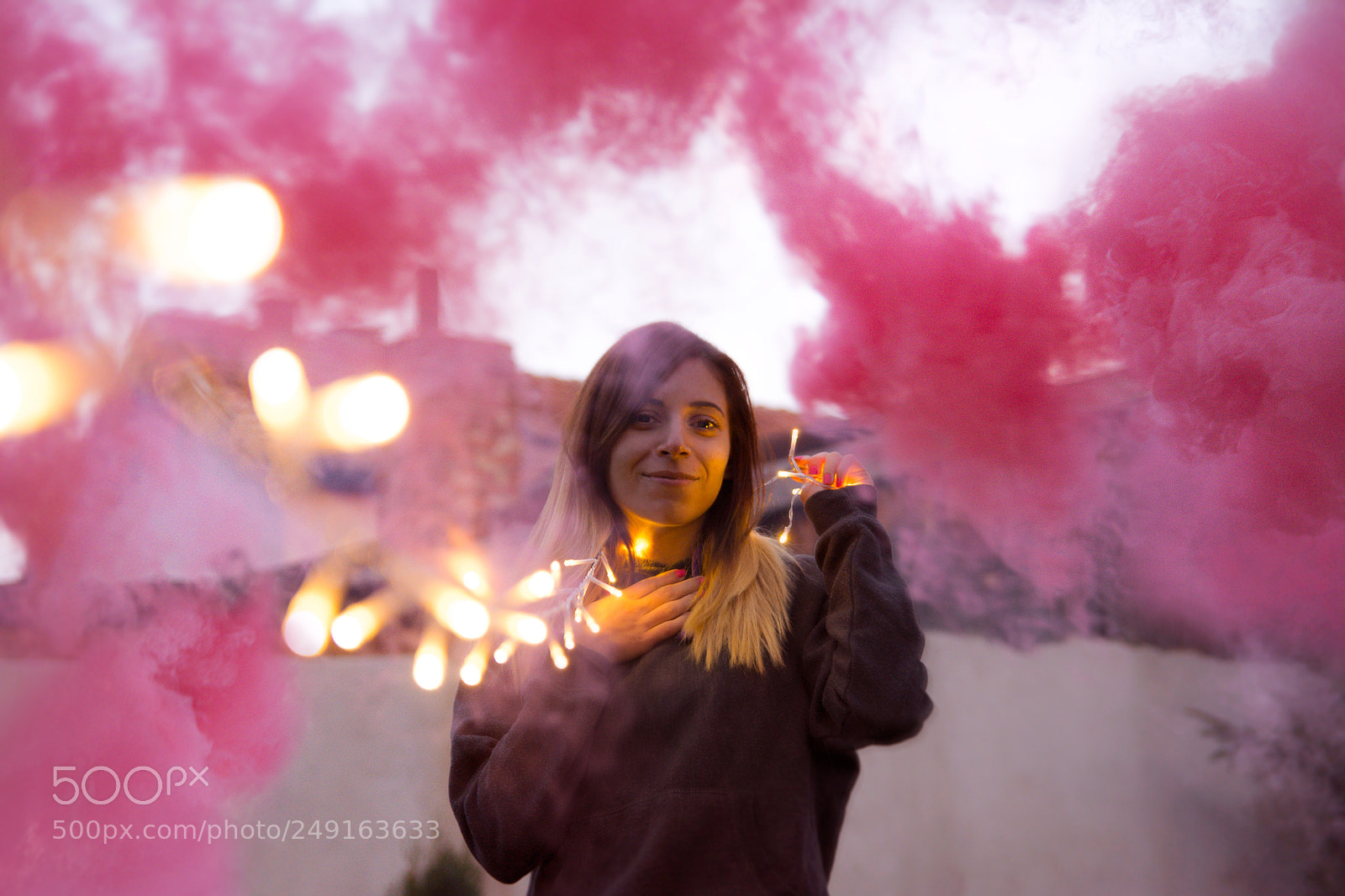 Nikon D7100 sample photo. Fairy smoke photography