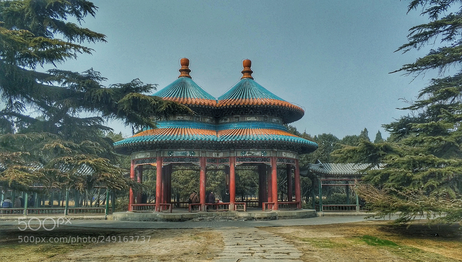 Xiaomi MI6 sample photo. 霧霾下的天壇 photography