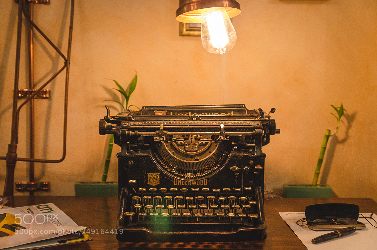 Nikon D7000 sample photo. Typewriter photography