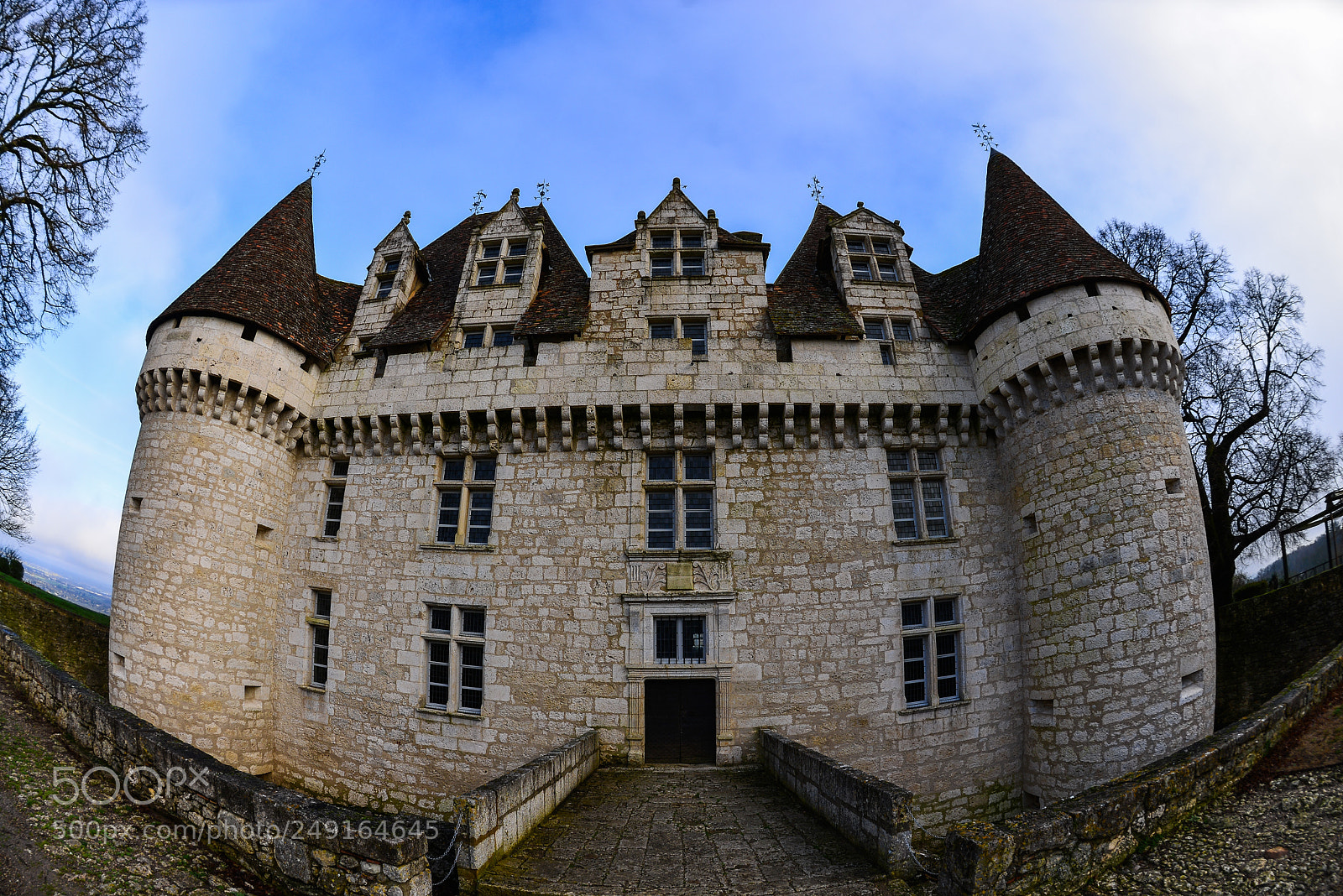 Nikon D600 sample photo. Monbazillac castle photography
