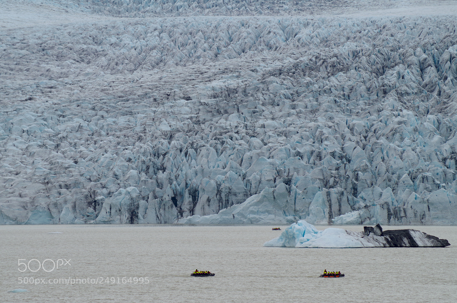 Pentax K-500 sample photo. Glacier excursion photography