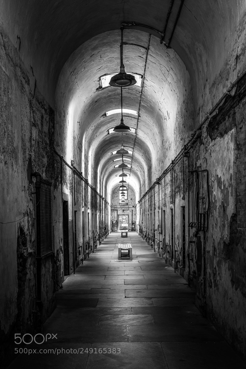 Canon EOS 5D Mark IV sample photo. Eastern state prison photography
