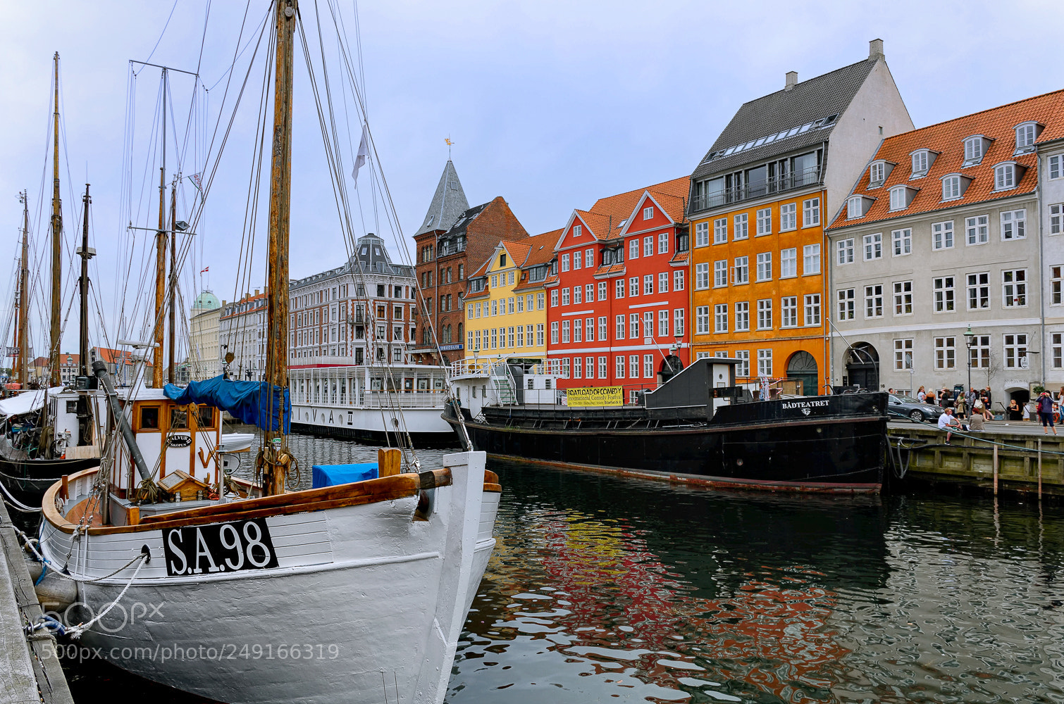 Nikon D5100 sample photo. Nyhavn copenhagen photography