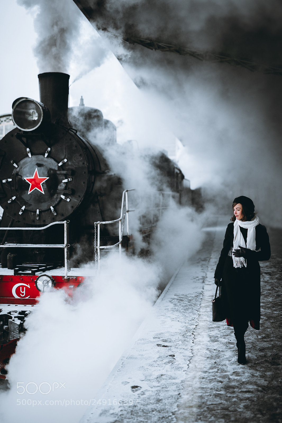 Canon EOS 5D Mark IV sample photo. Old steam locomotive photography