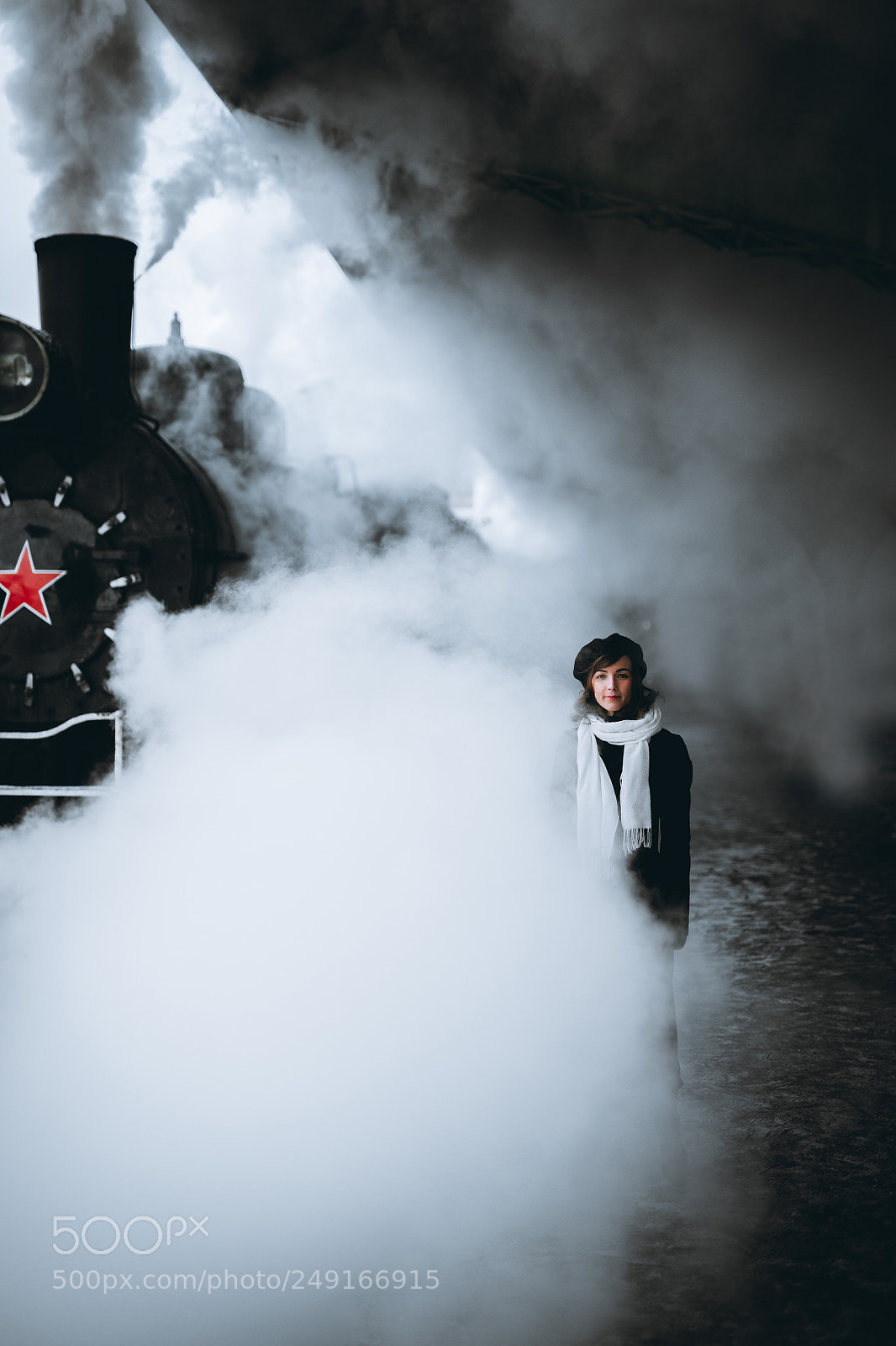 Canon EOS 5D Mark IV sample photo. Old steam locomotive photography