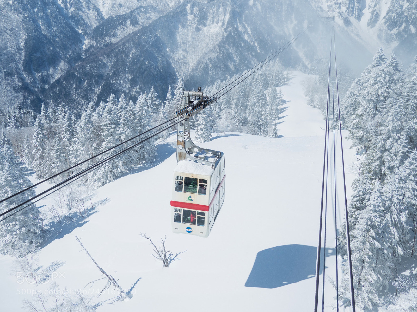 Olympus OM-D E-M5 II sample photo. Cable car photography