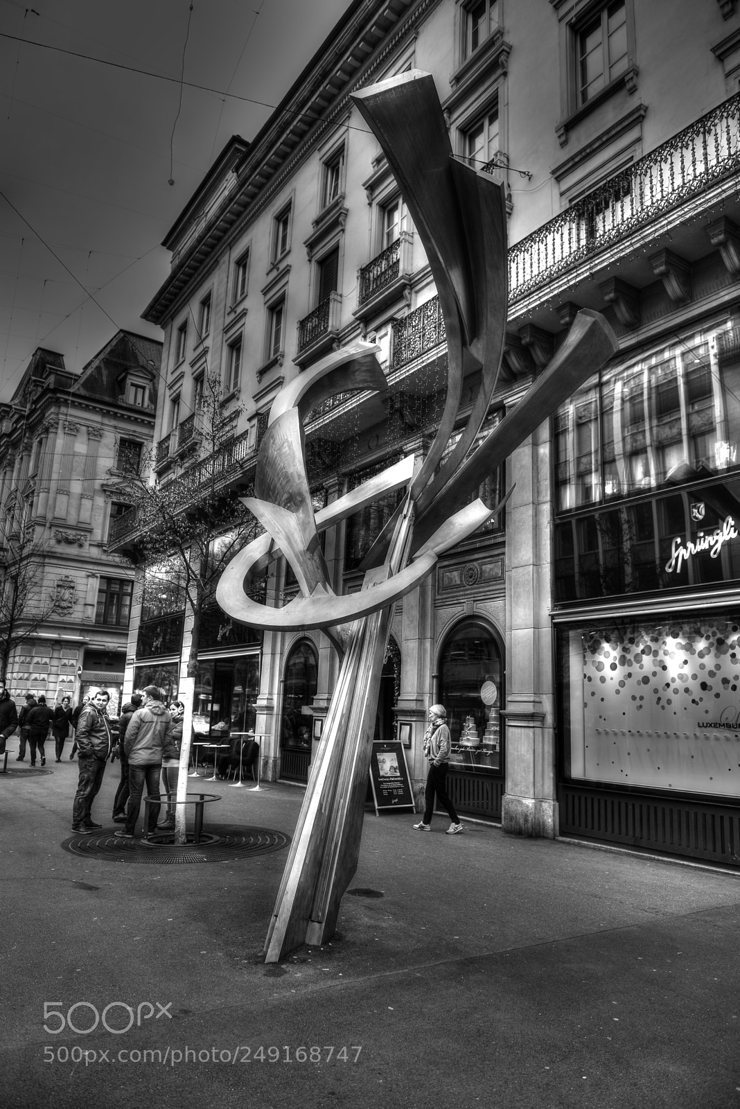 Nikon D610 sample photo. B&w sculpture photography