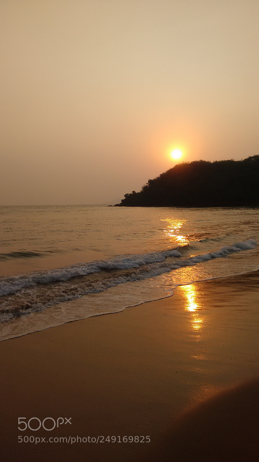 Motorola Moto G (2nd Gen) sample photo. Sunset at beach photography