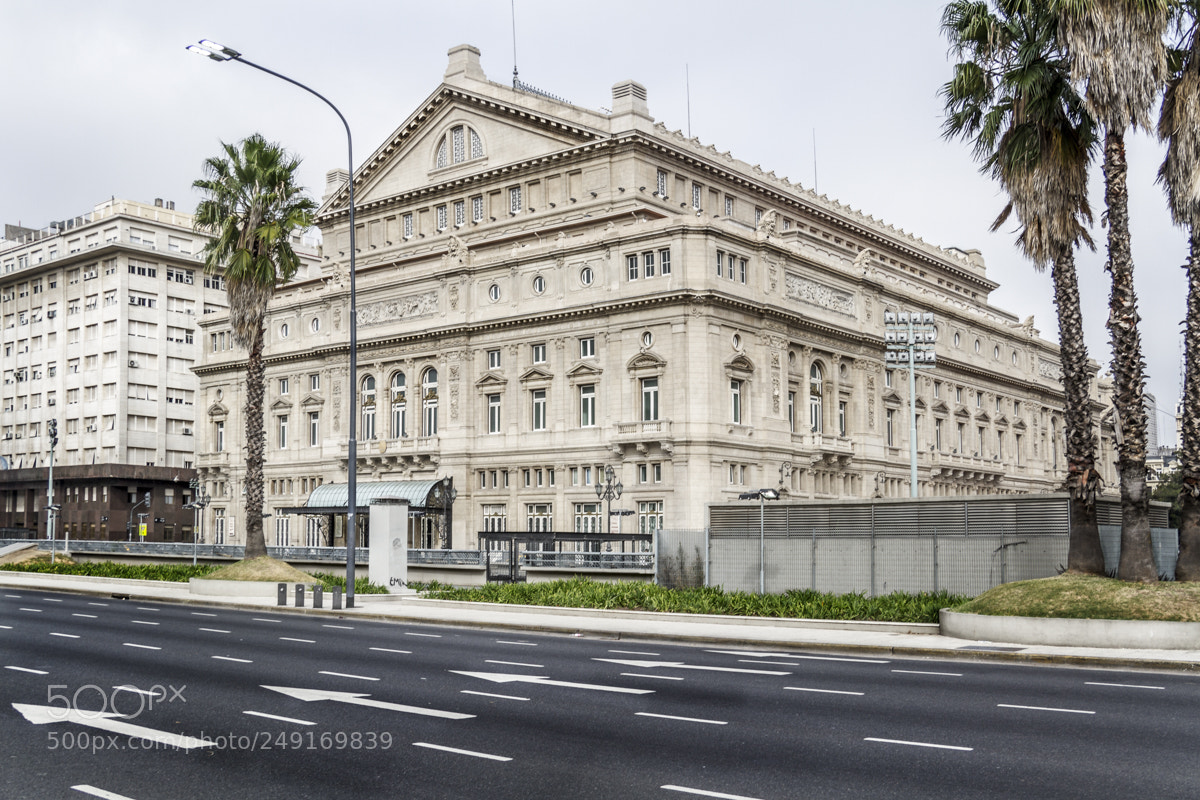 Canon EOS 7D sample photo. Teatro colon photography