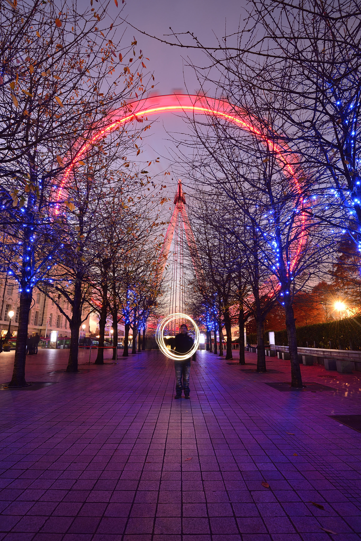 Nikon AF-S Nikkor 16-35mm F4G ED VR sample photo. London eye photography
