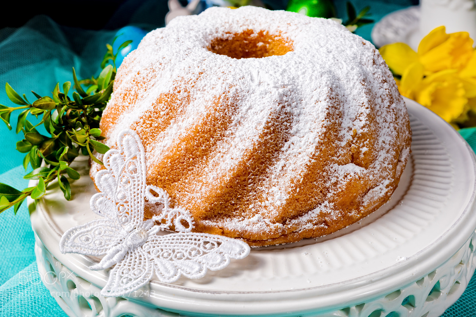 Nikon D810 sample photo. Polish easter cake photography