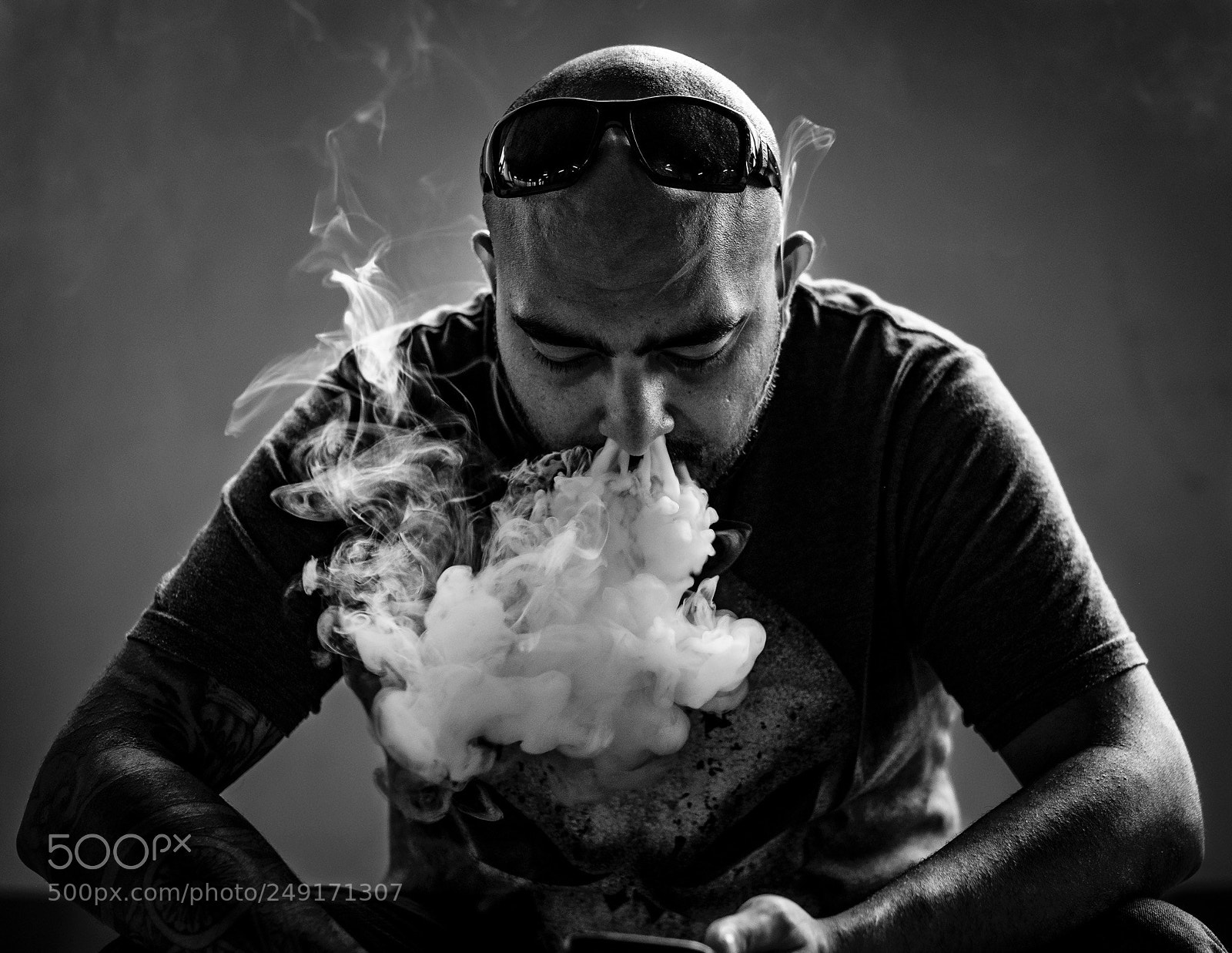 Fujifilm X-T2 sample photo. Smoking gun ! photography