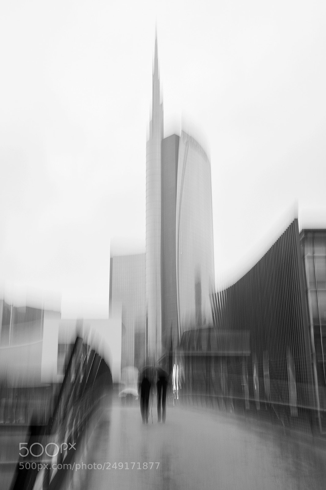 Fujifilm X100T sample photo. Unicredit tower milano photography