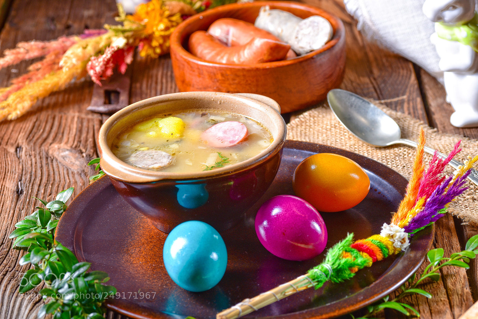 Nikon D810 sample photo. Easter decoration with polish photography