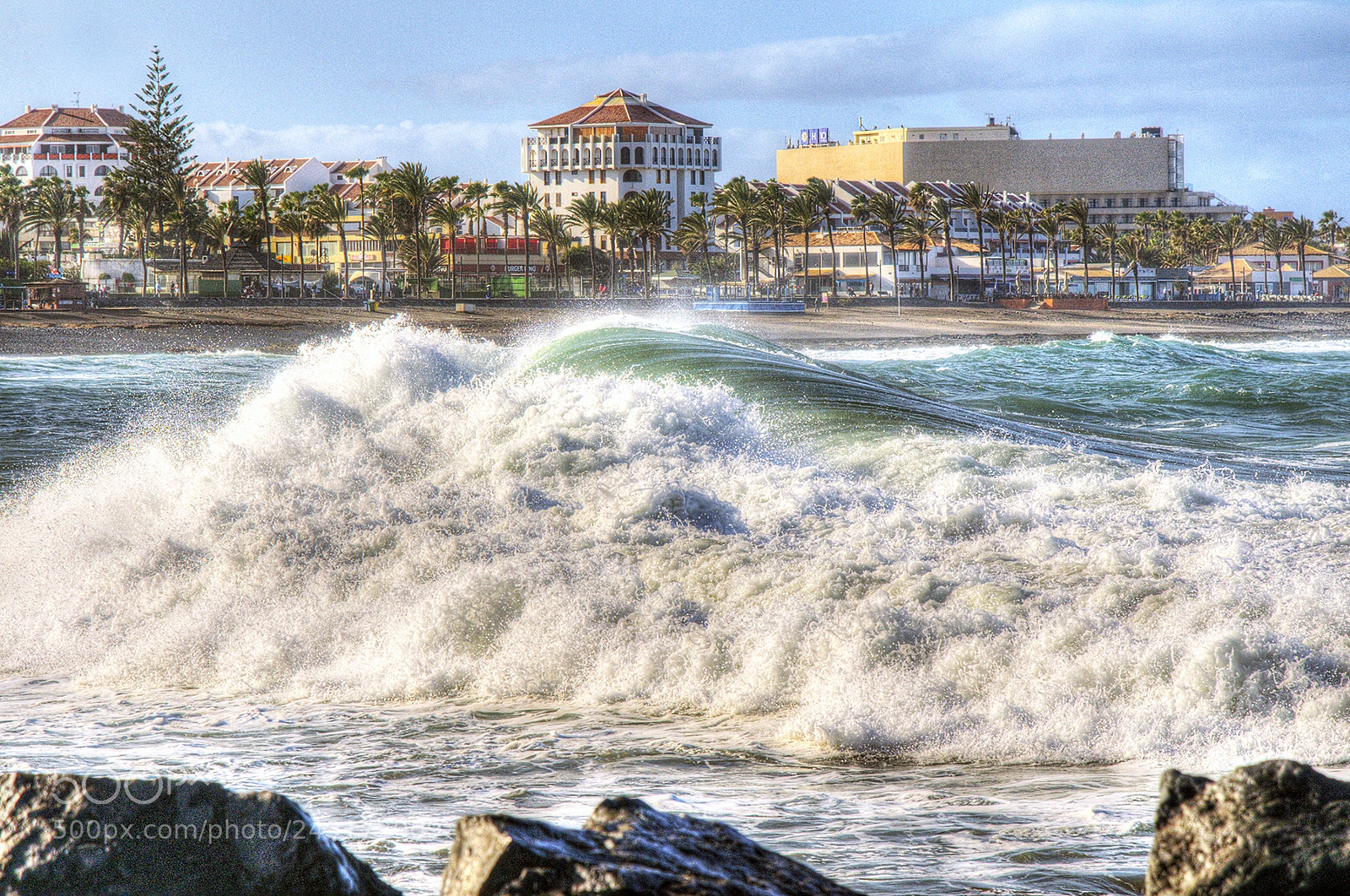 Nikon D300 sample photo. The wave photography