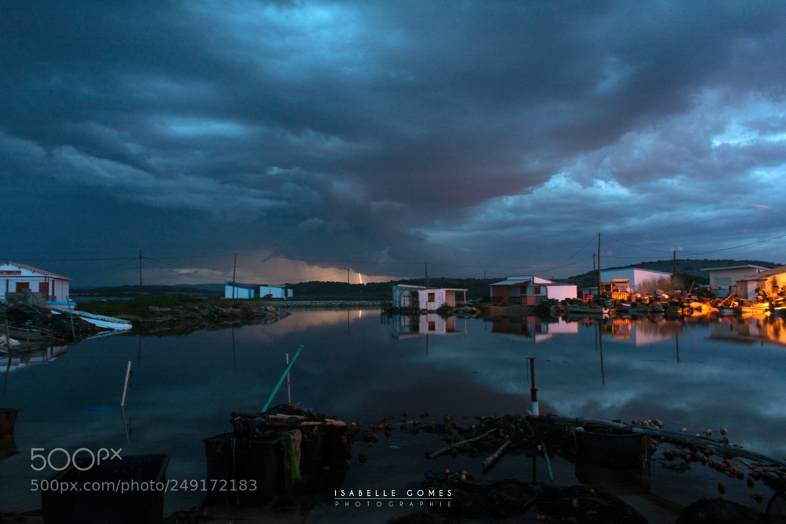 Nikon D7100 sample photo. Village p cheurs orage photography