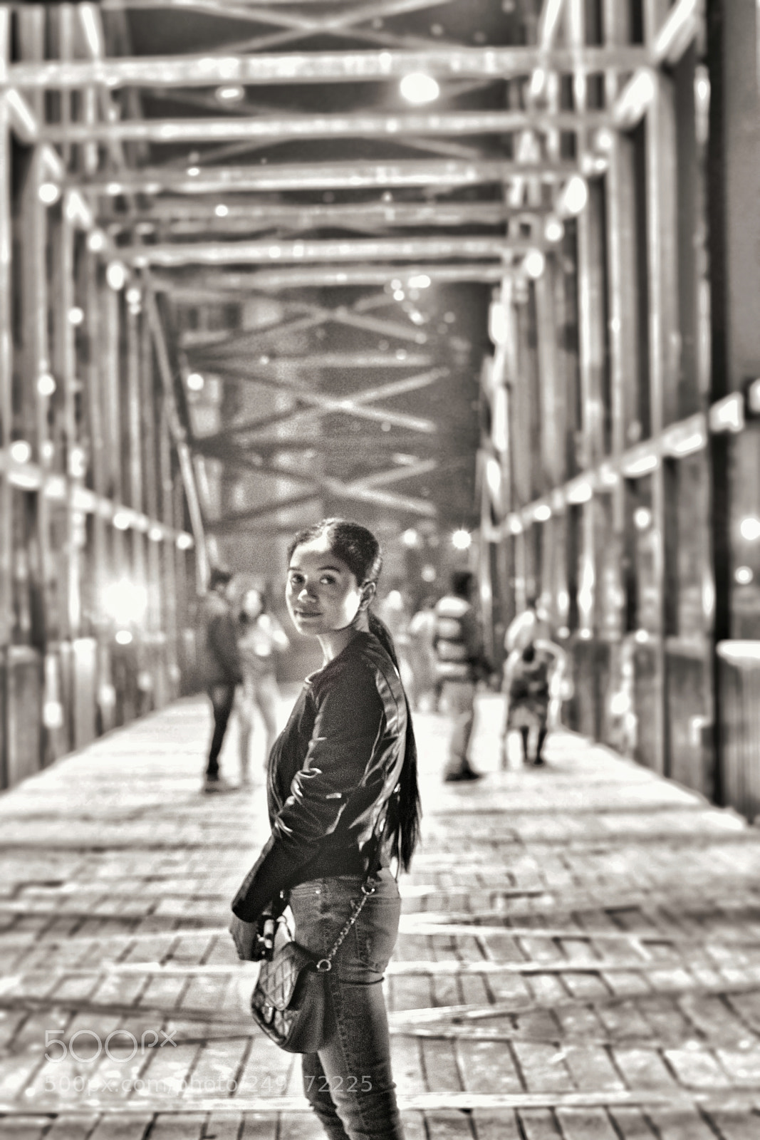 Nikon D5600 sample photo. The girl in black photography