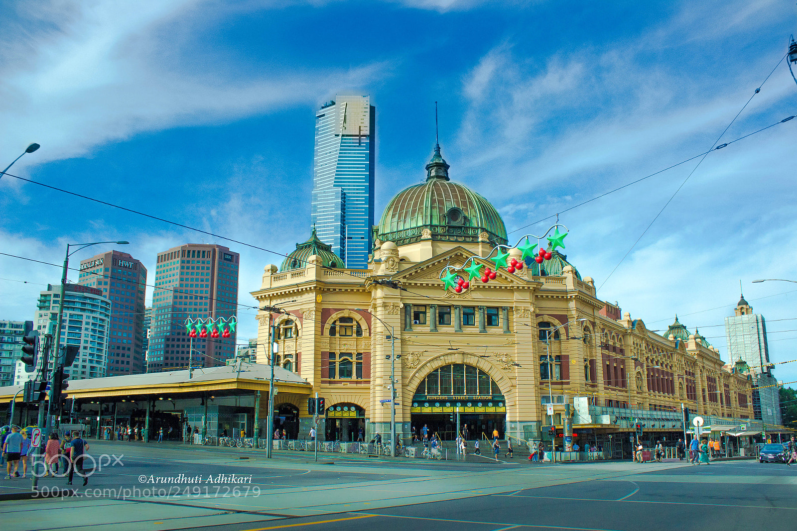 Canon EOS 600D (Rebel EOS T3i / EOS Kiss X5) sample photo. Melbourne city at flinders photography