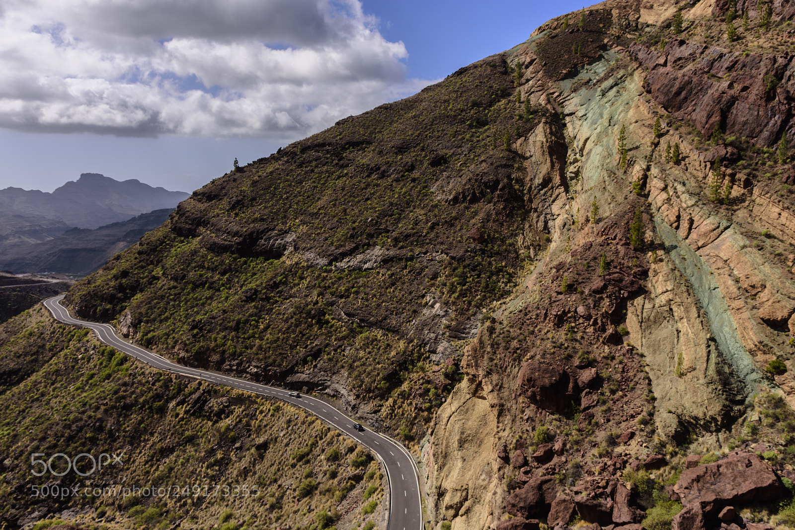 Nikon D7200 sample photo. Gran canaria's roads photography