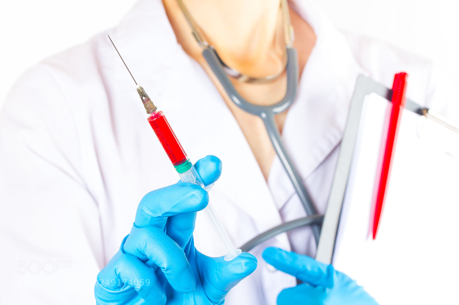 Canon EOS 60D sample photo. Hand doctor syringe medical photography