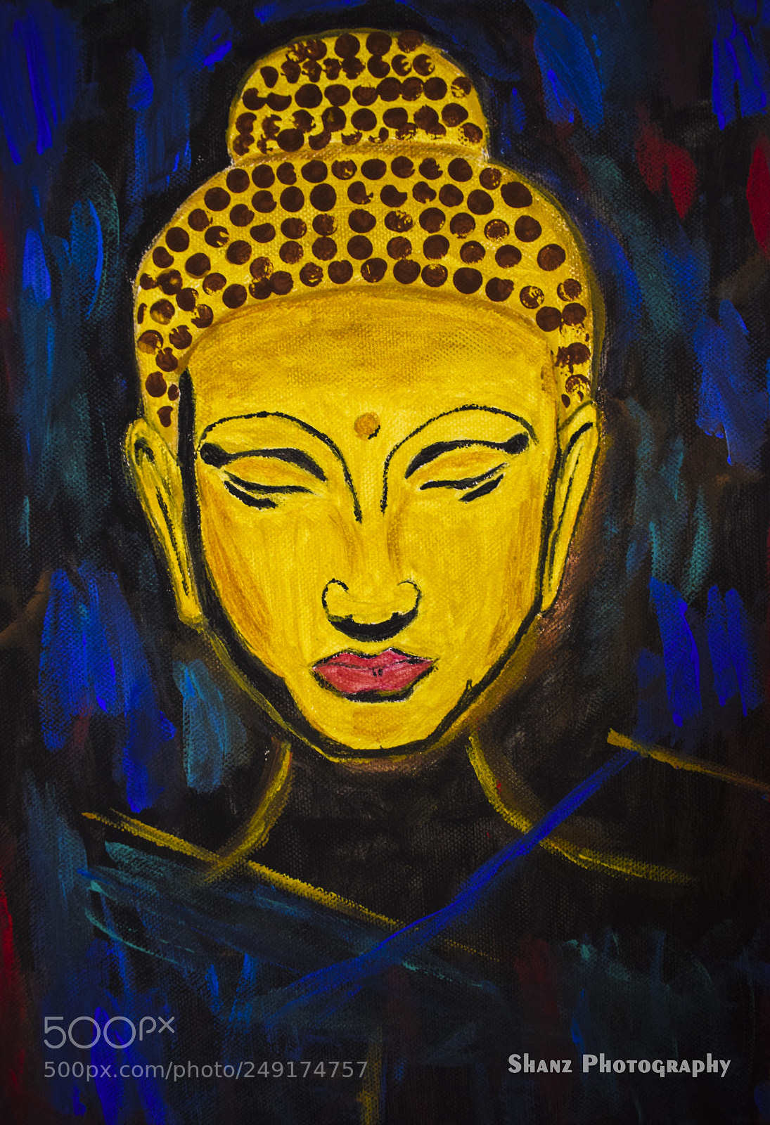 Nikon D5300 sample photo. Buddha artwork photography