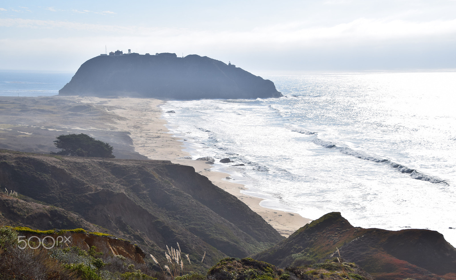 Nikon D5300 sample photo. Point sur light station photography