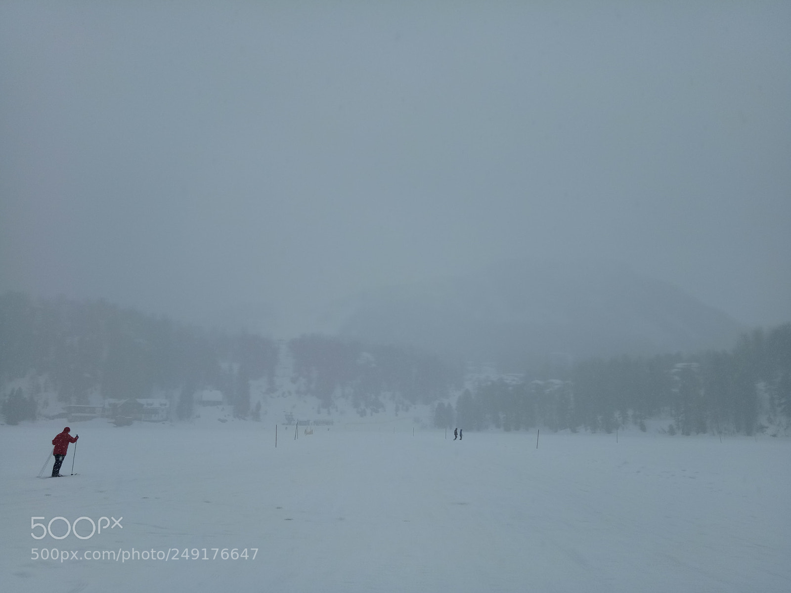 OPPO A1601 sample photo. Snowfall photography