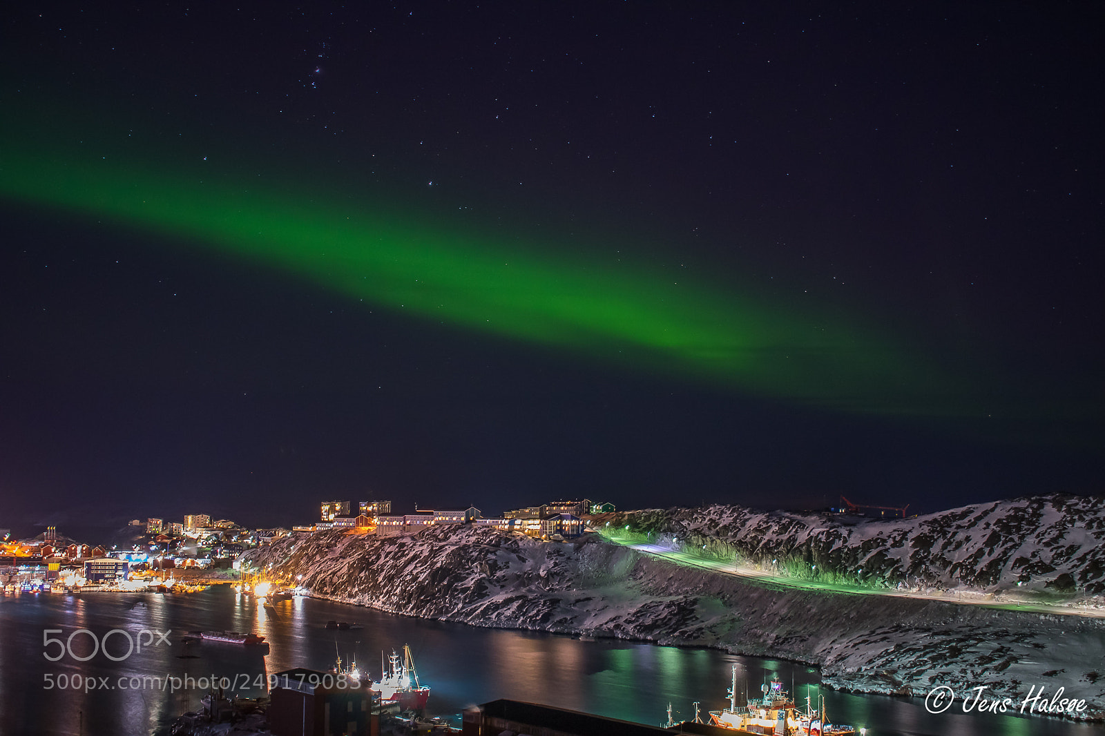 Nikon D3400 sample photo. Northern light photography