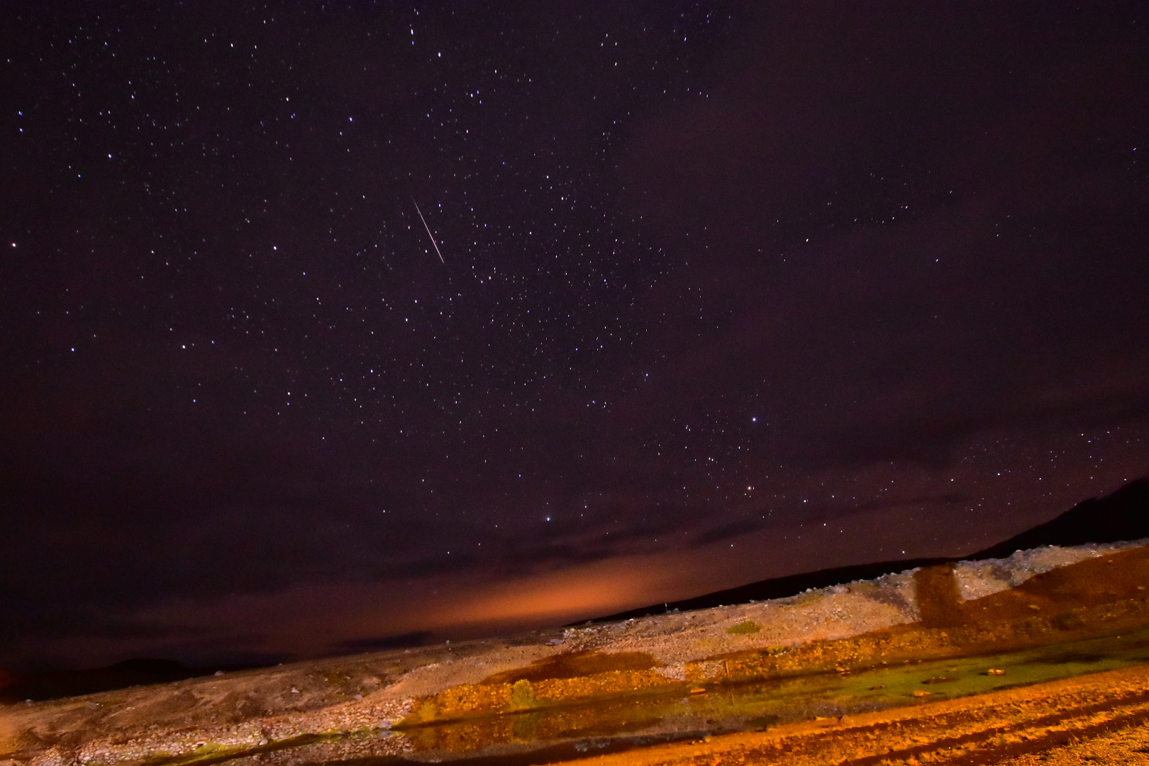 Nikon D5600 sample photo. A shooting star... one of my first photos! i still remember the magic of that moment. photography