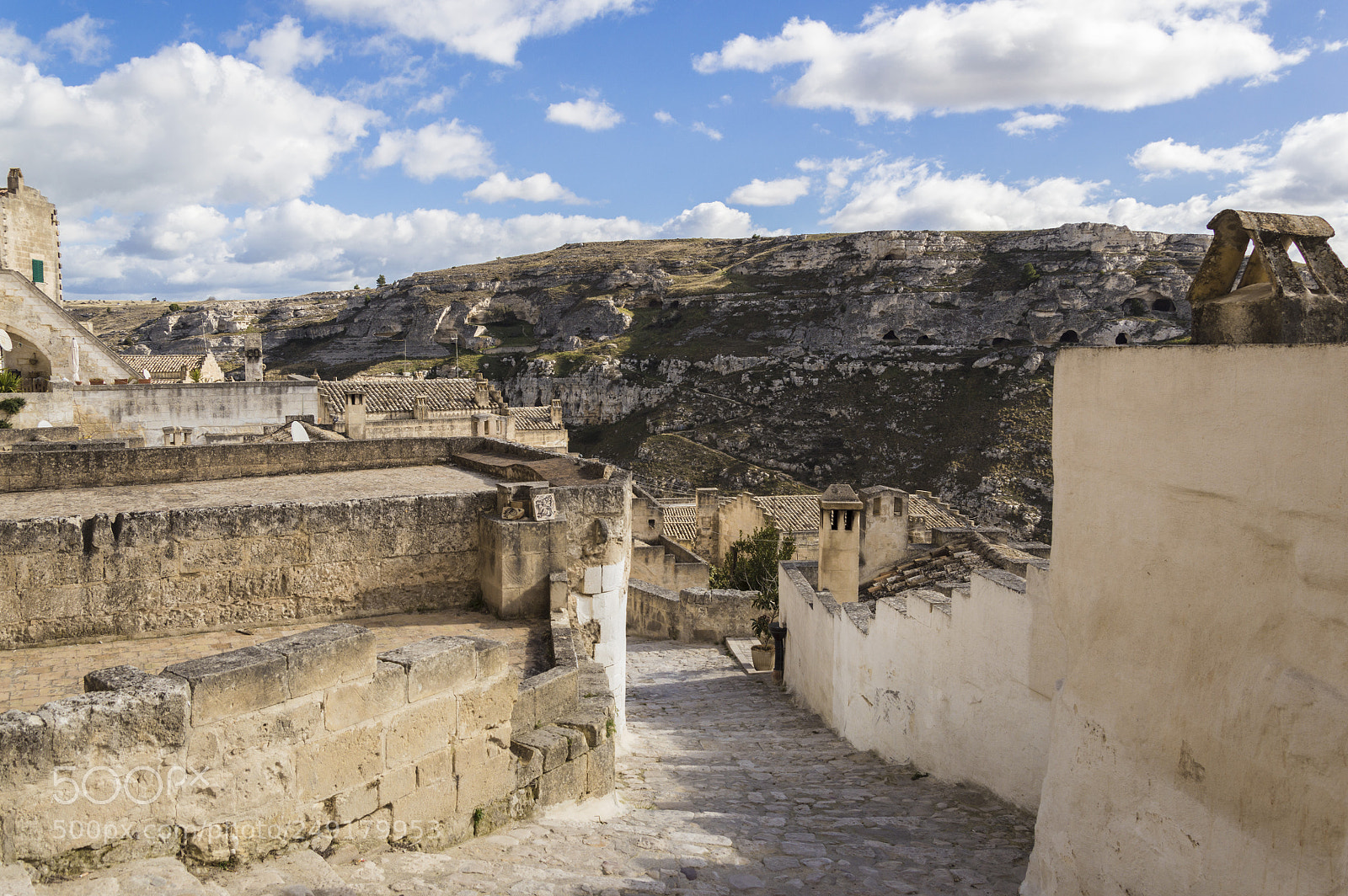 Nikon D3200 sample photo. View of matera caves photography