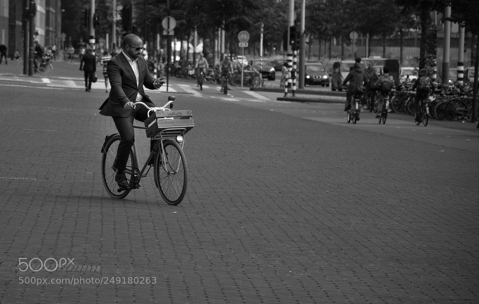 Nikon D7200 sample photo. Man on bike photography