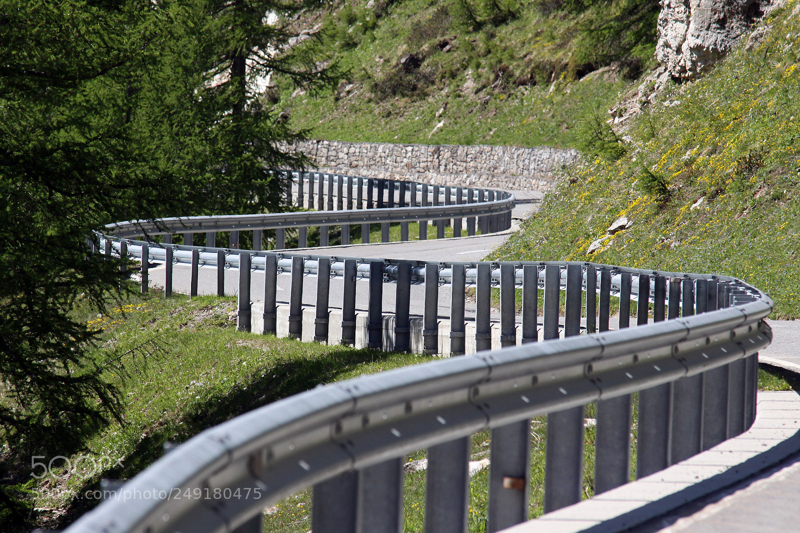 Canon EOS 50D sample photo. Alpine road photography