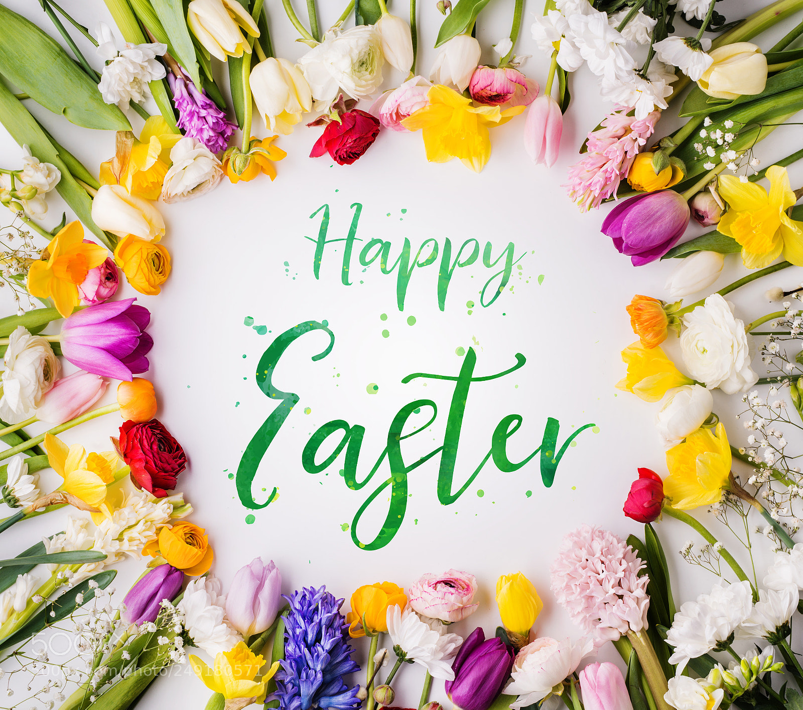 Nikon D800 sample photo. Happy easter phrase and photography
