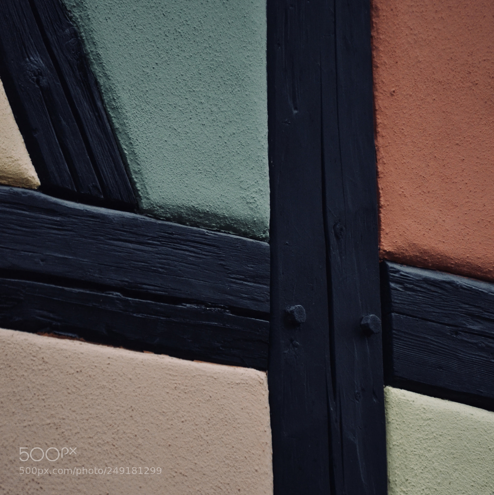 Nikon D3100 sample photo. Buntes fachwerk photography