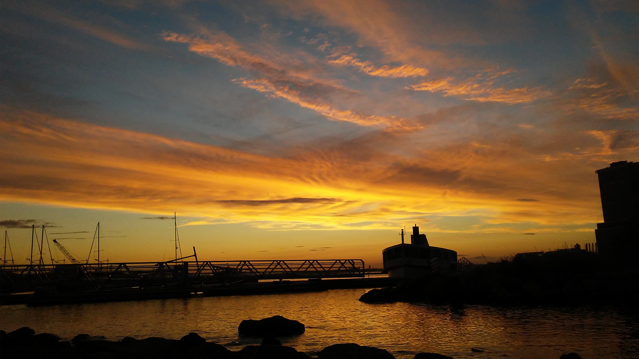 LG K10 sample photo. Sunset photography