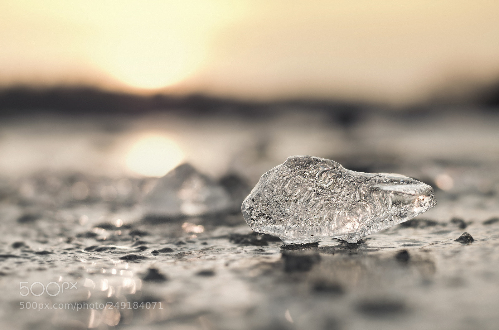 Pentax K-50 sample photo. Cold sunset photography
