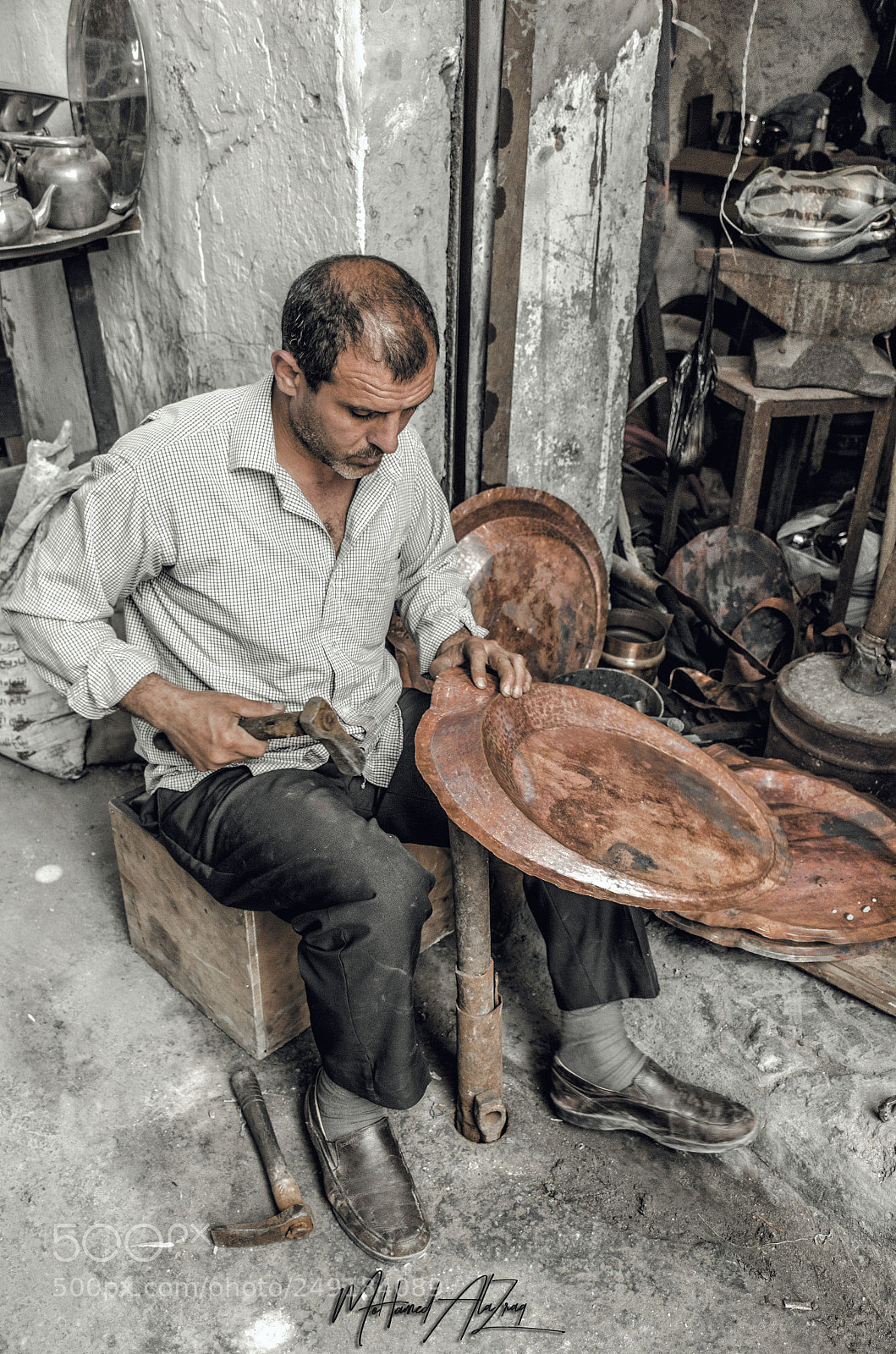 Nikon D7000 sample photo. Crafts in libya photography