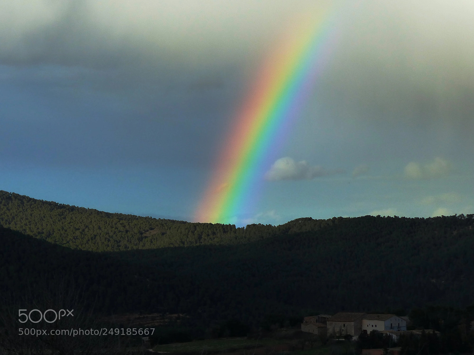 Panasonic Lumix DMC-FZ200 sample photo. Rainbow photography