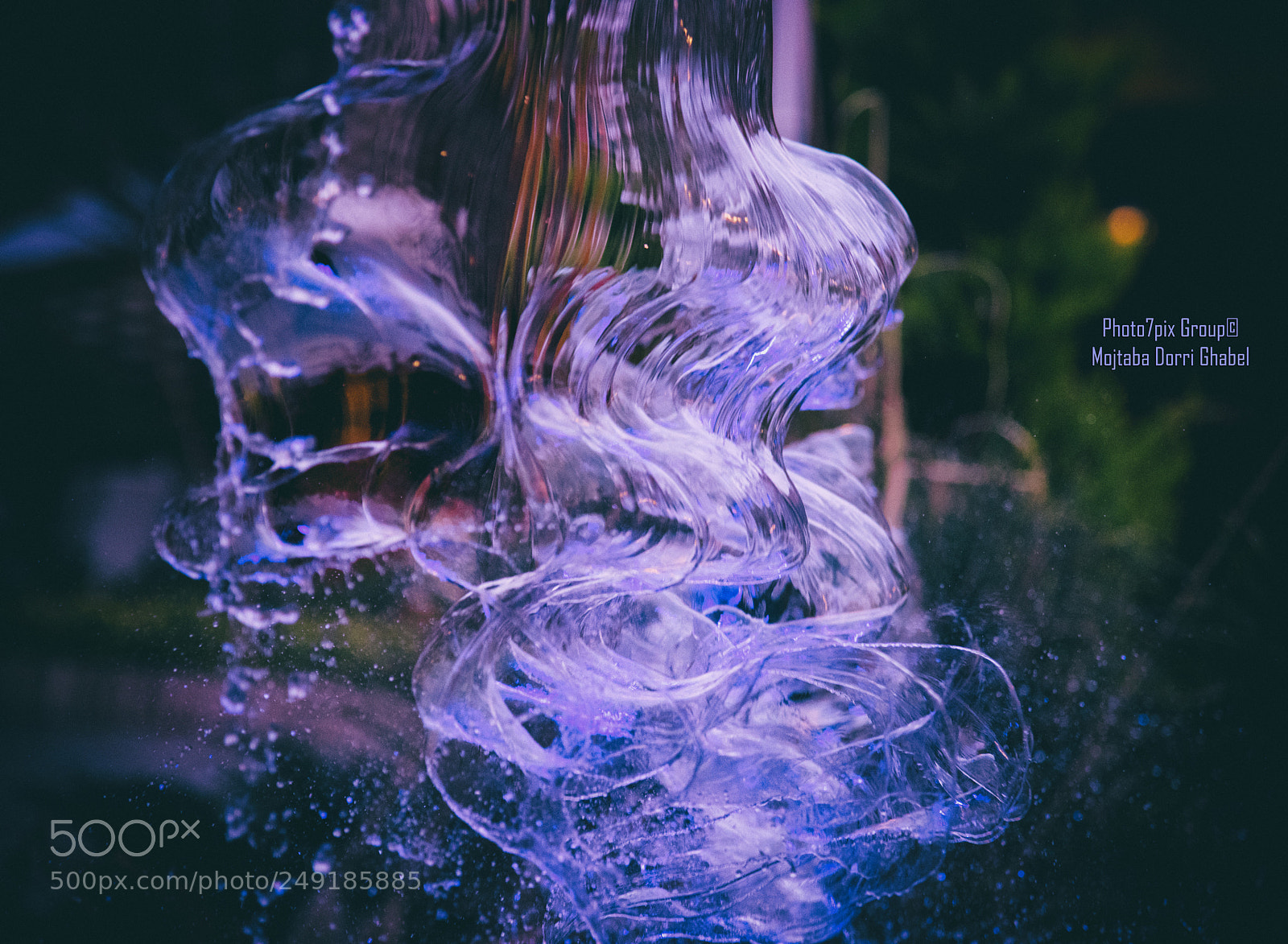 Nikon D810 sample photo. Waterfall photography