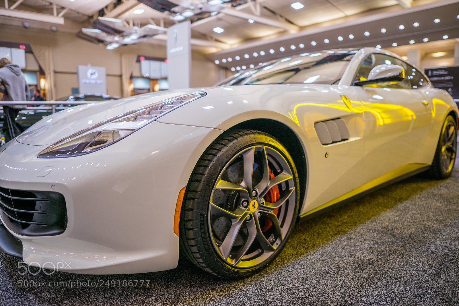 Sony a7 II sample photo. Ferrari gtc4 lusso photography