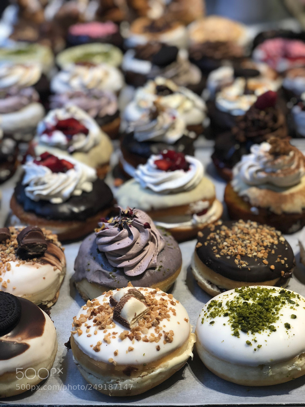 Apple iPhone X sample photo. Chök donuts photography