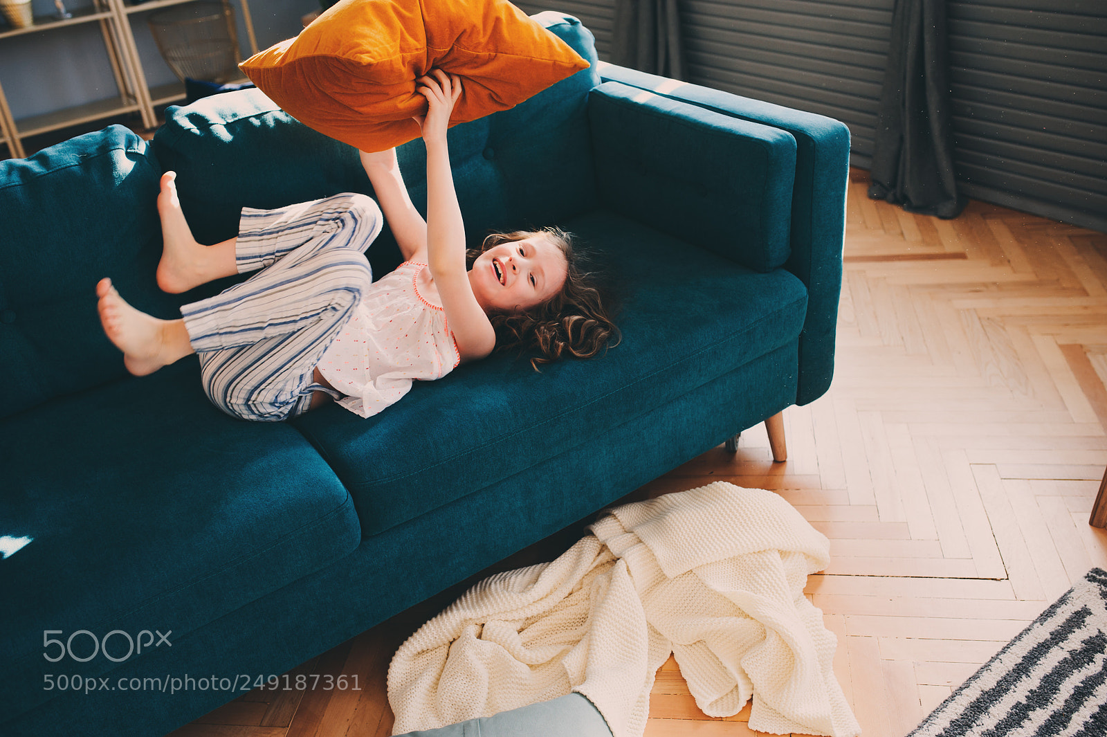 Nikon D700 sample photo. Kid girl playing at photography